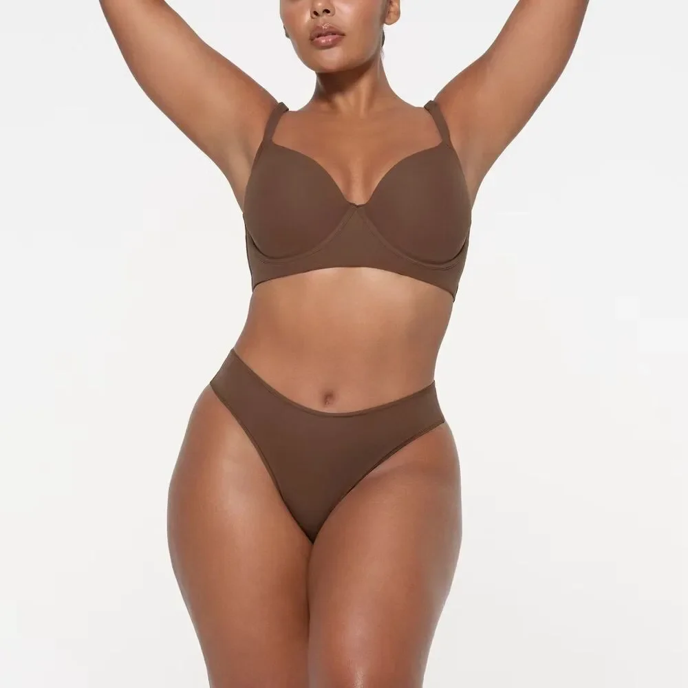 Skims Fits Everybody Back Smoothing Full Coverage Bra Jasper Size 44DDD - Picture 2 of 11